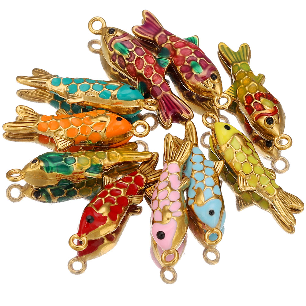 2pcs Stainless Steel Colorful  - Embellishment Crafts 评论和价格