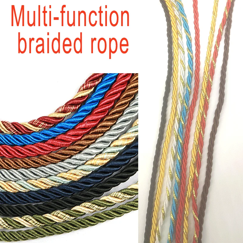 3mm 10m Twisted Cord Rope Trim - Cord Trim Twisted 评论和价格