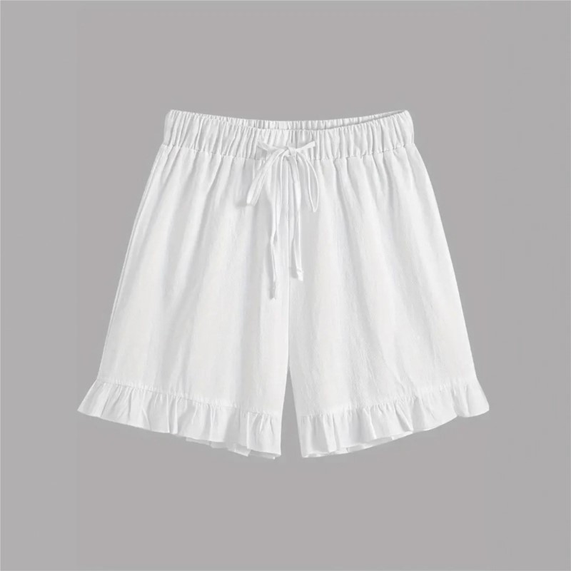 New Women Summer 2Piece Set Wh - Elastic Lace Trim 评论和价格