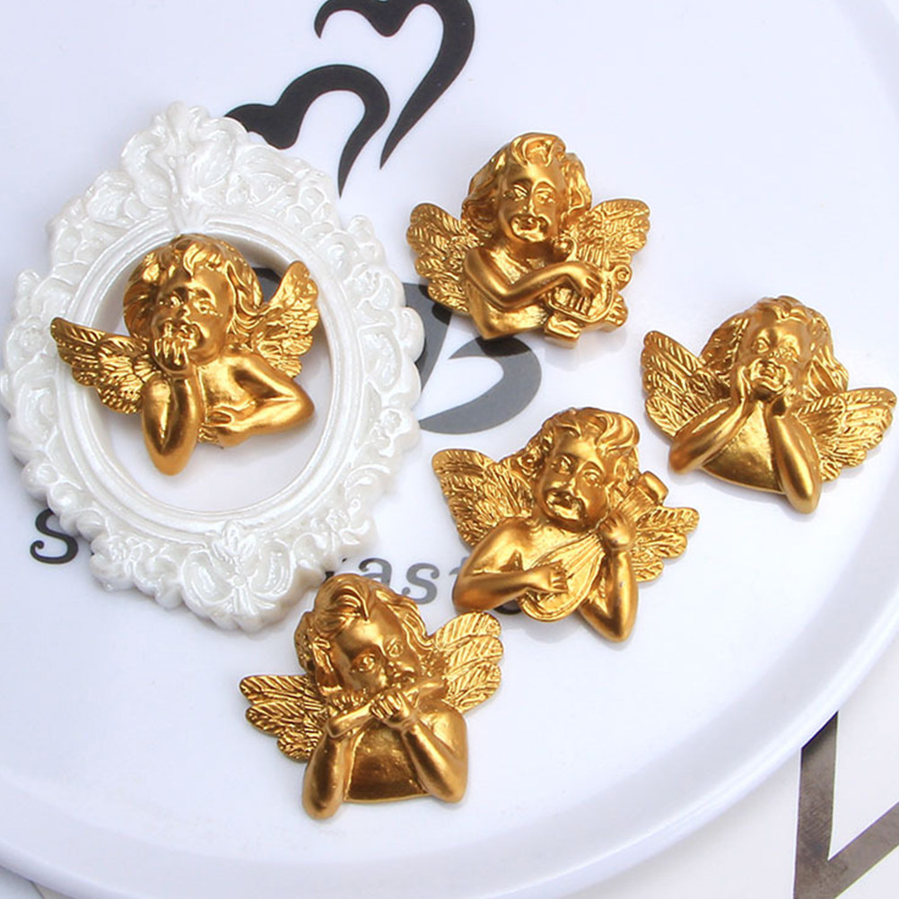 15pcs Resin Angel Accessories  - Embellishment Crafts 评论和价格