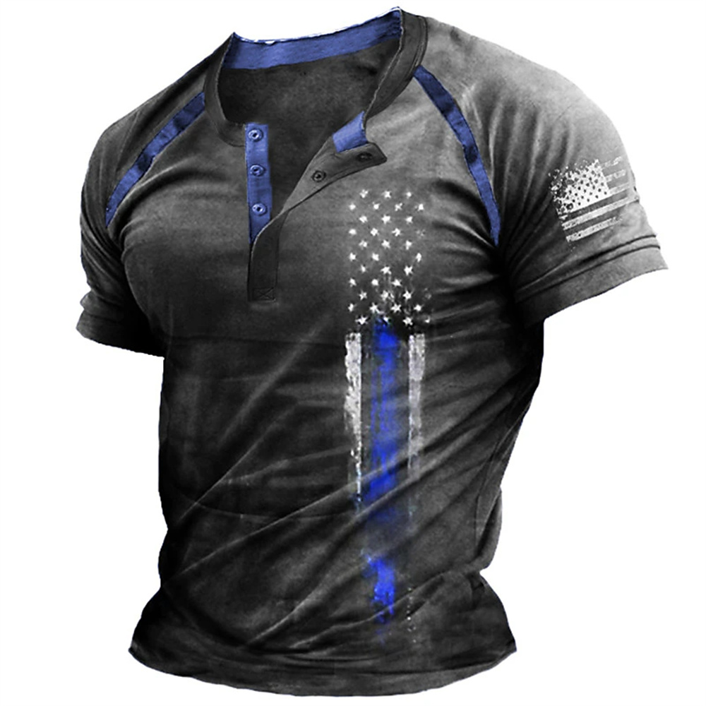 Funny 3D American Flag Print M - Embellish Knit 评论和价格