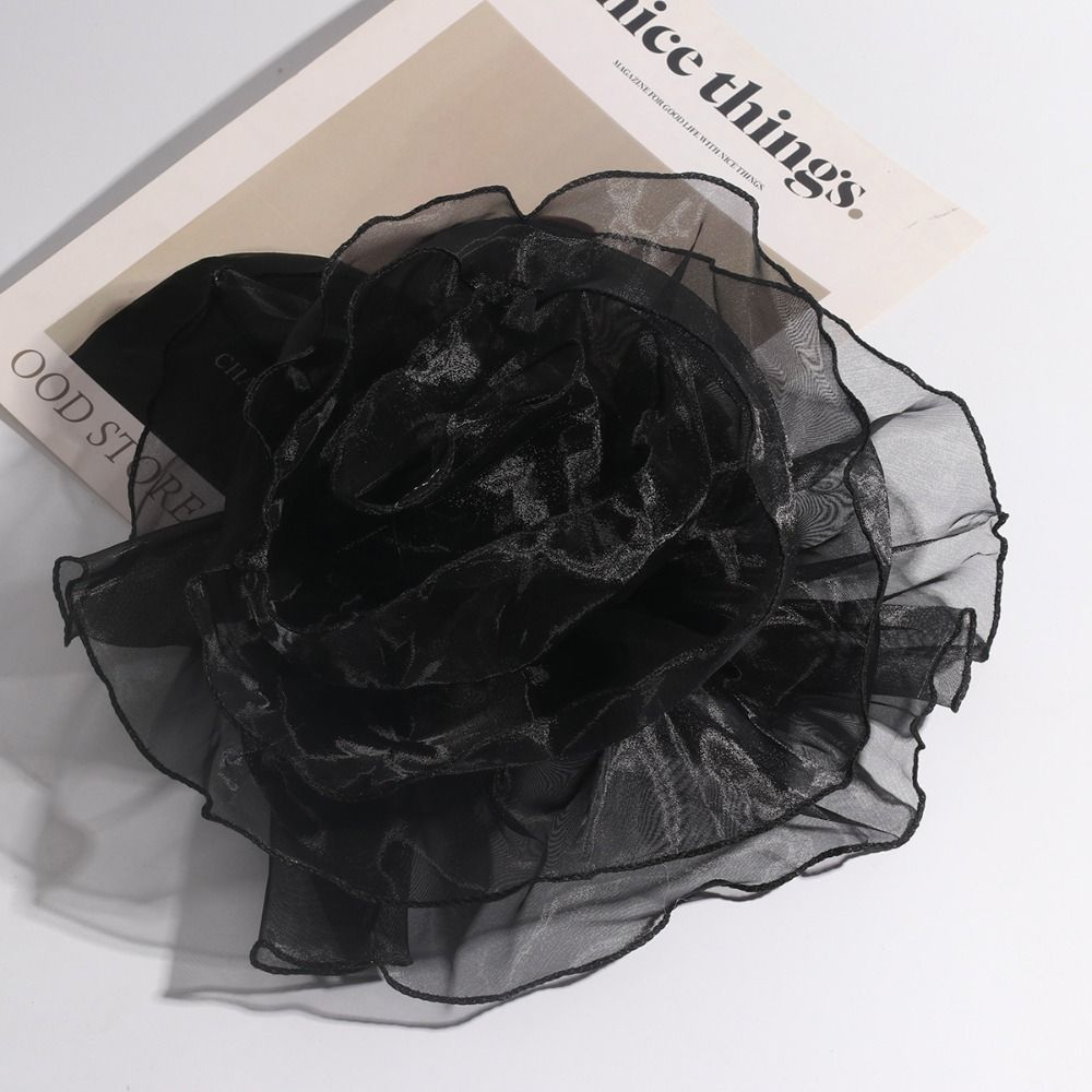 DIY 3D Large Fabric Flower Bro - Applique Patch Flower 评论和价格