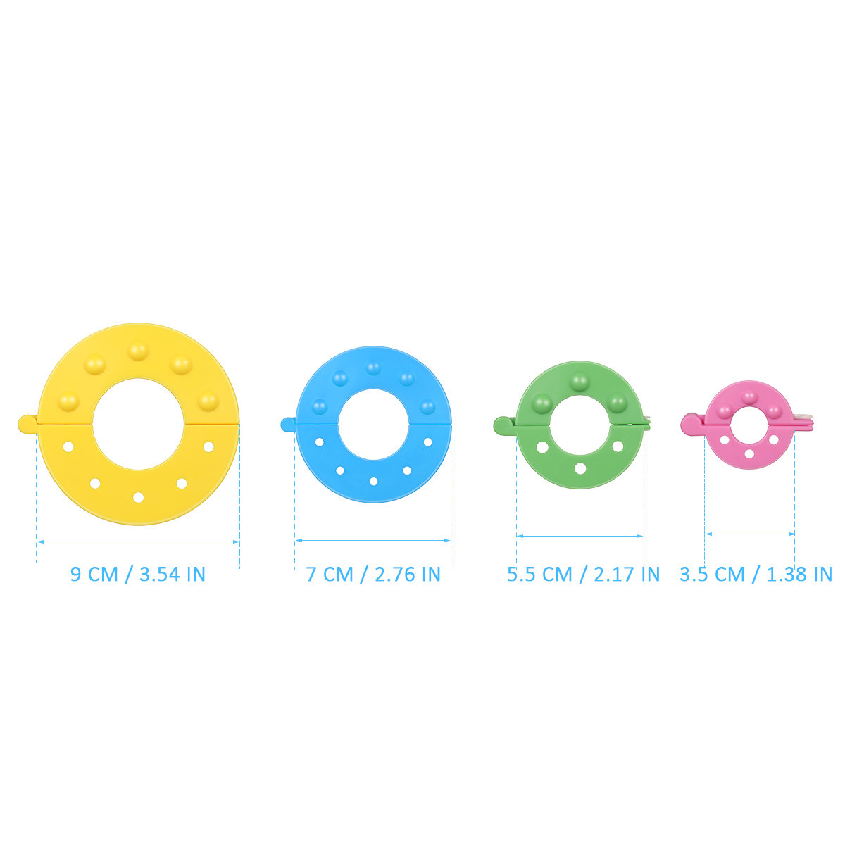 8Pcs Pompom Makers 4 Sizes Ess - Pom Pom Maker Tool 评论和价格