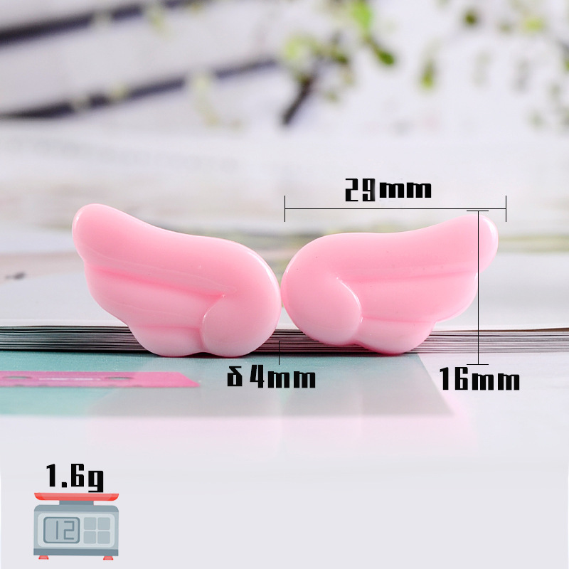 10PCS Kawaii Cute Angel Wings  - Embellishments For Scrapbooking 评论和价格