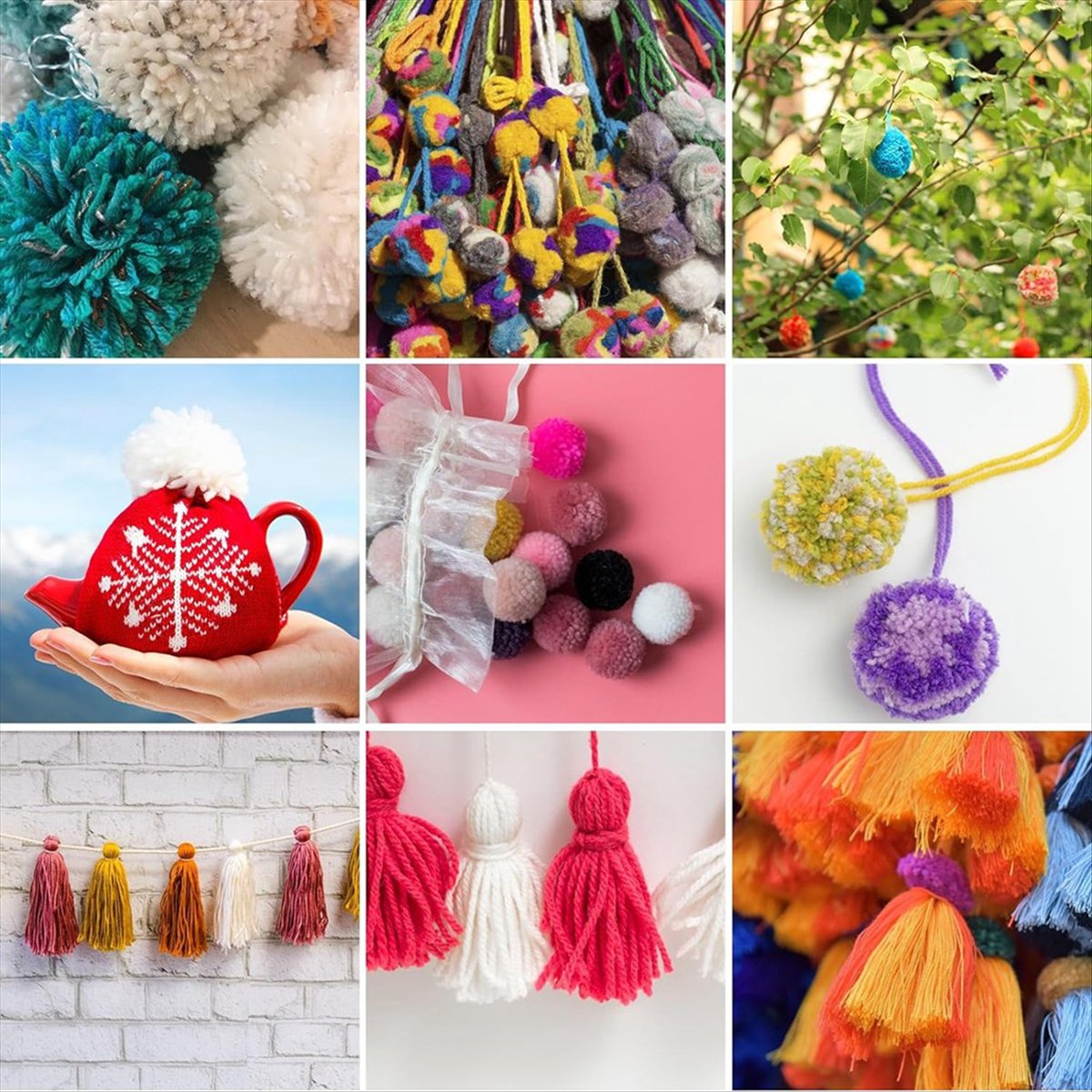 KSOL Pom Makers Set Tool Winde - Pom Pom Maker Tool 评论和价格