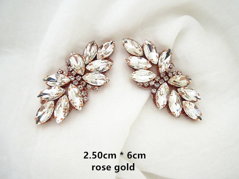 (1PC) Silver gold rhinestone b - Sew On Rhinestone 评论和价格
