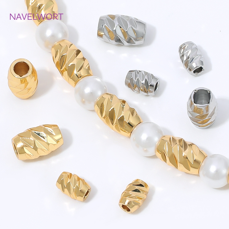 Brass 4/6mm Stripe Spacer Bead - Embroidery Craft 评论和价格